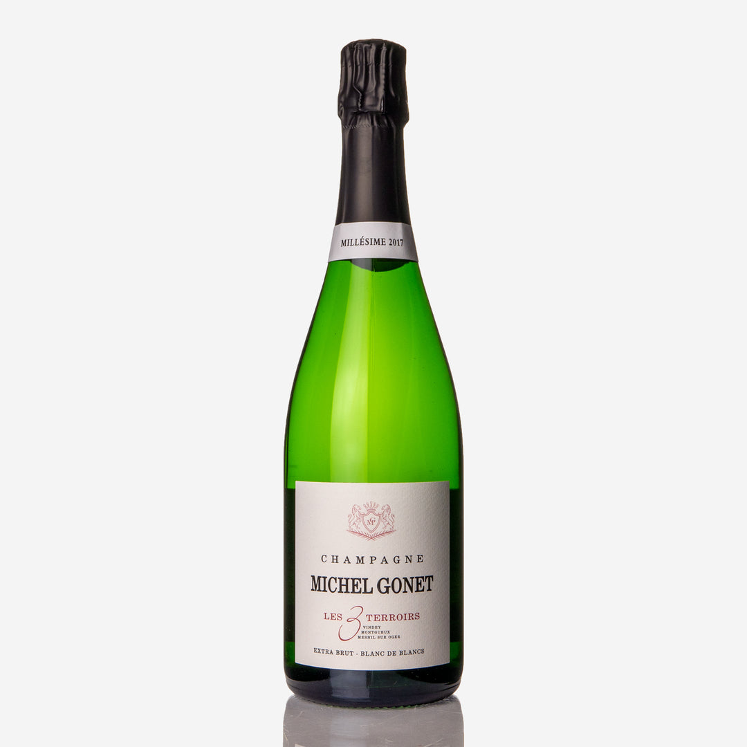 Michel Gonet Champagne Extra Brut Blanc de Blancs 'Les 3 Terroirs' 2019